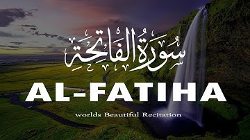 Surat Al-Fatiha (The Opener) | Mishary Rashid Alafasy |  مشاري بن راشد العفاسي | سورة الفاتحة |