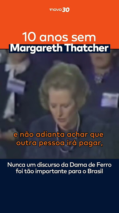 O ocaso de Margaret Thatcher, a dama de ferro