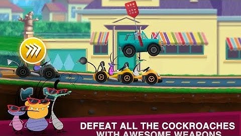 Oggy and the Cockroaches || HD || Oggy Super Speed Racing (The Official Game)