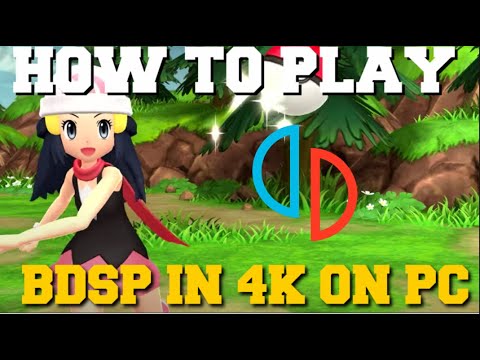 HOW TO PLAY BDSP IN 4K ON YUZU EMULATOR GUIDE! YUZU POKEMON BRILLIANT  DIAMOND & SHINING PEARL! 