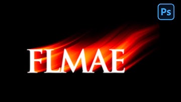 Adobe Photoshop Text Flame Effect Tutorial  - Adobe Photoshop Tricks 2025