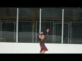 Alayna Coats GlacierFalls figure skating Novice freeskate. Dimash/Stranger димашҚұдайберген