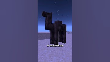 Nuevos mobs en Minecraft 25w44a: Camel Husk y Parched 😱