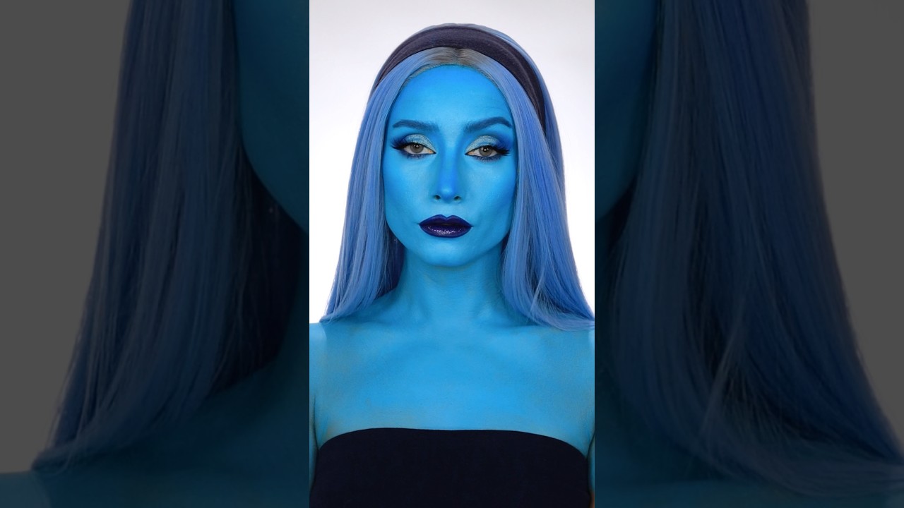 Monochromatic makeup: Blue 💙 