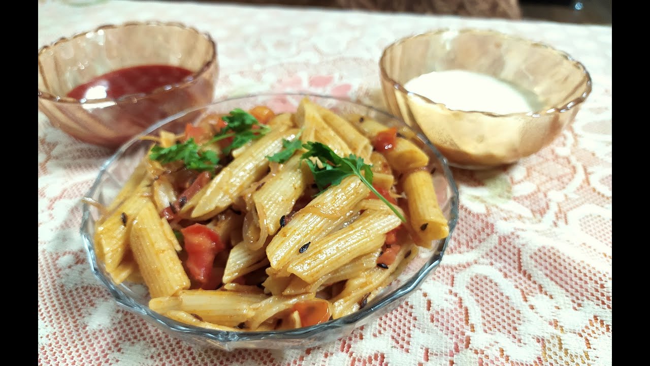 Desi Indian Pasta Instant & Easy Recipe