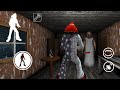 Playing as death park clown in granny house  granny  spidermom killed  sewer escape  gameplay