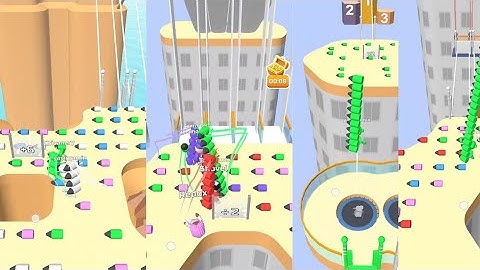 Bridge Race Game All Level Play YasirGamin Noob Pro Hacker Game Play