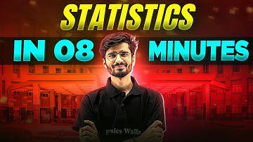 Statistics | Complete Chapter In 8 Minutes | Class 10th Board