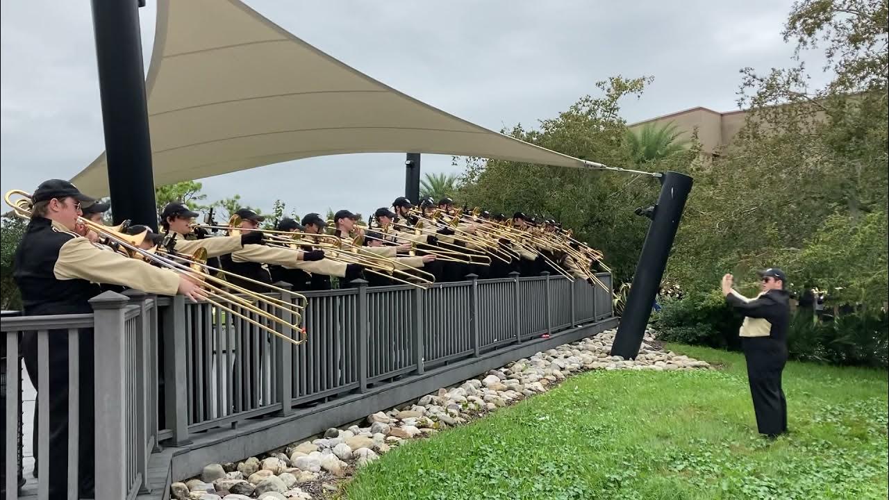 UCF Marching Knights Trombone Fanfare 11/20/21 YouTube