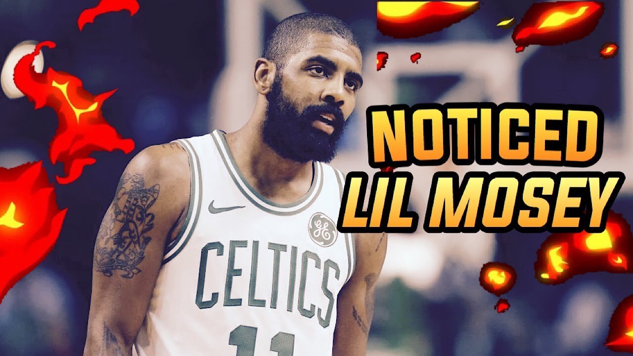 Noticed lil. Kyrie Irving shoot.