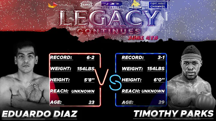 Eduardo Diaz vs Timothy Parks FULL FIGHT | #RedPro...