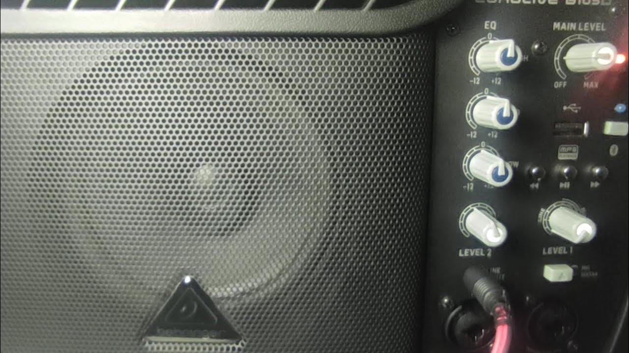 Behringer Eurolive B105D + Behringer MicroMix MX400 by 30LS001 YouTube