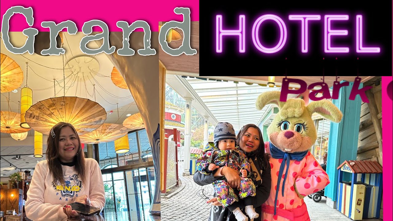 4K TOUR TO LISEBERG GRAND CURIOSA HOTEL & PASYAL SA LISEBERG AMUSEMENT PARK, GOTHENBURG SWEDEN