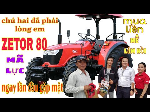 Máy cày zetor major 80 mã lực nhập nguyên chiếc từ cộng hòa séc đã làm hài lòng khách hàng | Foci