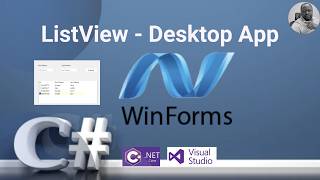WinForms ListView en C# .NET 10 : Créer une Application Desktop Contact avec ListView (Débutant)
