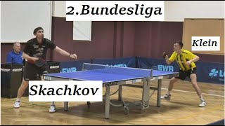 2.Bundesliga | WTT Player K.Skachkov(2476TTR) Vs D.Klein(2325TTR) UNCUT!