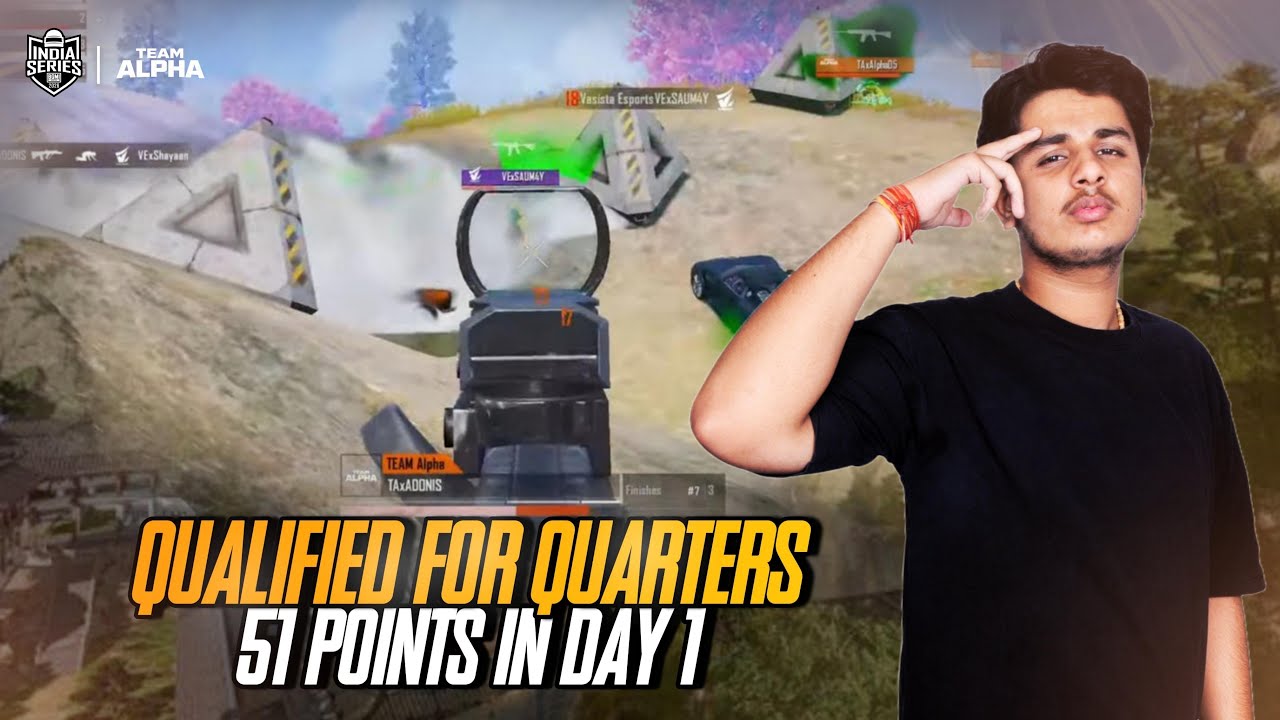 QUALIFIED FOR QUARTER FINALS👻| TAxADONIS | TEAM ALPHA | FRAG MOVIE