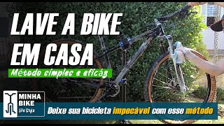 COMO LAVAR SUA BICICLETA EM CASA | MÉTODO SIMPLES E EFICAZ - Minha Bike Life Style screenshot 5