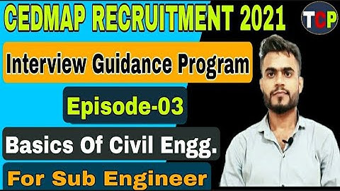 Cedmap Sub Engineer Vacancy 2021 | Cedmap Sub Engineer Interview Guidandce | Mp Sub Engineer Vacancy