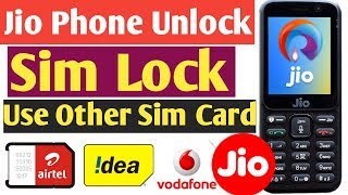 How To Unlock Jio Phone Sim Lock & Use Other Sim Card Airtel Idea Vodafone Jio Phone Network Unlock screenshot 3