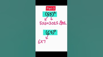 # Maths Tricks  # Squares of Numbers ending with 5 # Saral Vidya Classes # Aradhya Goel