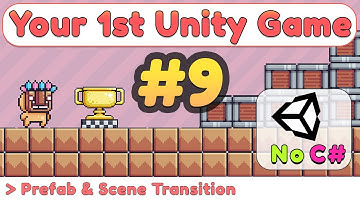 How to learn Visual Scripting - Part 9 - UI Buttons , Prefab & Scene Transition :: Unity Tutorial