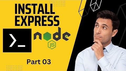 How to install express in Node js on Android | Node js on Android Using Termux 03