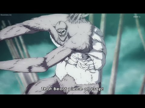 Eren & Zeke VS Levi, Reiner, Armin, Mikasa, Jean || Final Season - 進撃の巨人 The Final Season完結編