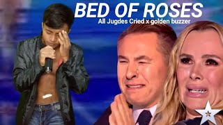 Brigtain 2024 : Simon Cowell Crying To Hear The Song 'Bed Of Roses' Homeless On The Big World Stage