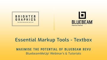 Text Box - Essential Markup Tools in Revu - By Brighter Graphics