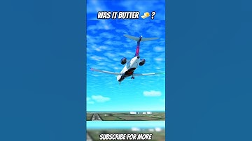 Air Canada Butter Landing 🛬 #airbus #aviation #pilot #rfs