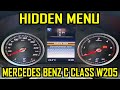 Mercedes benz c class w205 hidden menu secret
