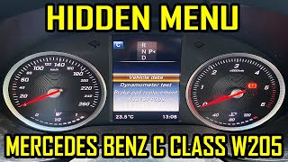 Mercedes Benz C Class W205 Hidden Menu Secret screenshot 3