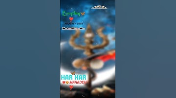 Mahadev status video new 🙏//Mahadev status 🙏//Alight Motion/#shorts #vairl #trending #ytshorts #shiv