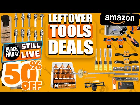 Video Massive Discount 50% OFF! Top 50 Black Friday Woodworking Tools Deals 2025