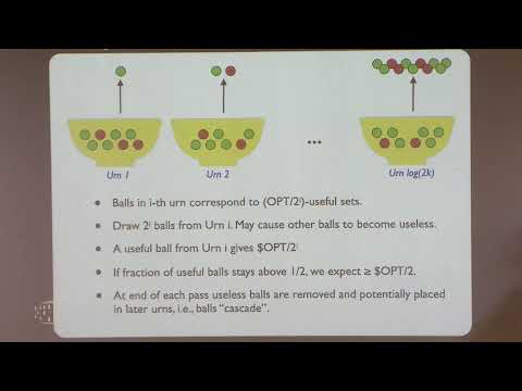 Sparsifying Set Systems for Coverage Problems
Andrew McGregor (University of Massachusetts Amherst)
https://simons.berkeley.edu/talks/andrew-mcgregor-university-massachusetts-amherst-2024-08-02
Sublinear Graph Simplification
We will survey recent work on sparsifying set systems for coverage problems. Sparsifying Set Systems for Coverage Problems