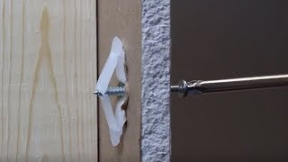 Learn How to Use a Variety of Drywall Anchors