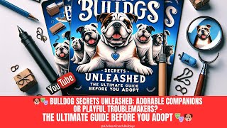 🐶🎭 Bulldog Secrets Unleashed: Adorable Companions -The Ultimate Guide Before You Adopt 🎭🐶