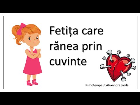 Fetița care rănea prin cuvinte de Alexandra Jarda (Poveste terapeutică)