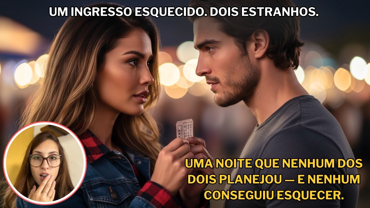 🎫 Ela ACHOU um ingresso numa jaqueta de brechó — e o dono estava sentado ao lado dela!