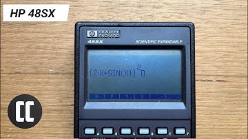 HP 48SX Calculator from 1990