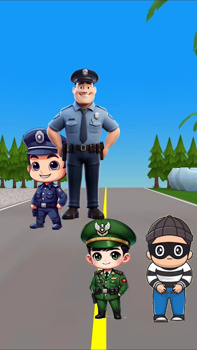 Ayah Aku Polisi #short #animasi #kartun #cutout #lucu #katuntempel
