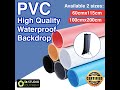 GS PVC Backdrop High Quality Shooting Background Waterproof For Studio Photography Videography