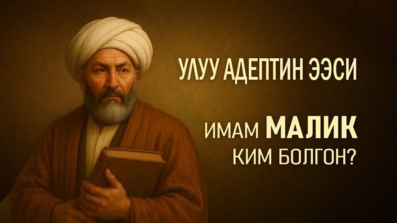 Маликий мазхабынын негиздөөчүсү Имам Малик