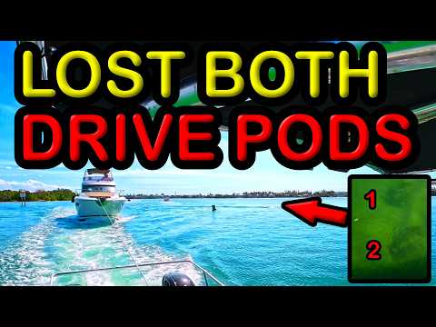 Prestige Yacht Captain Said His Drive Pods Fell Off. I Didn't Believe Him! | Tow 55ft Prestige
