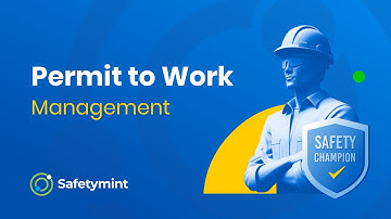 Electronic Permit to Work System from Safetymint