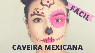 Maquiagem de Caveira Mexicana