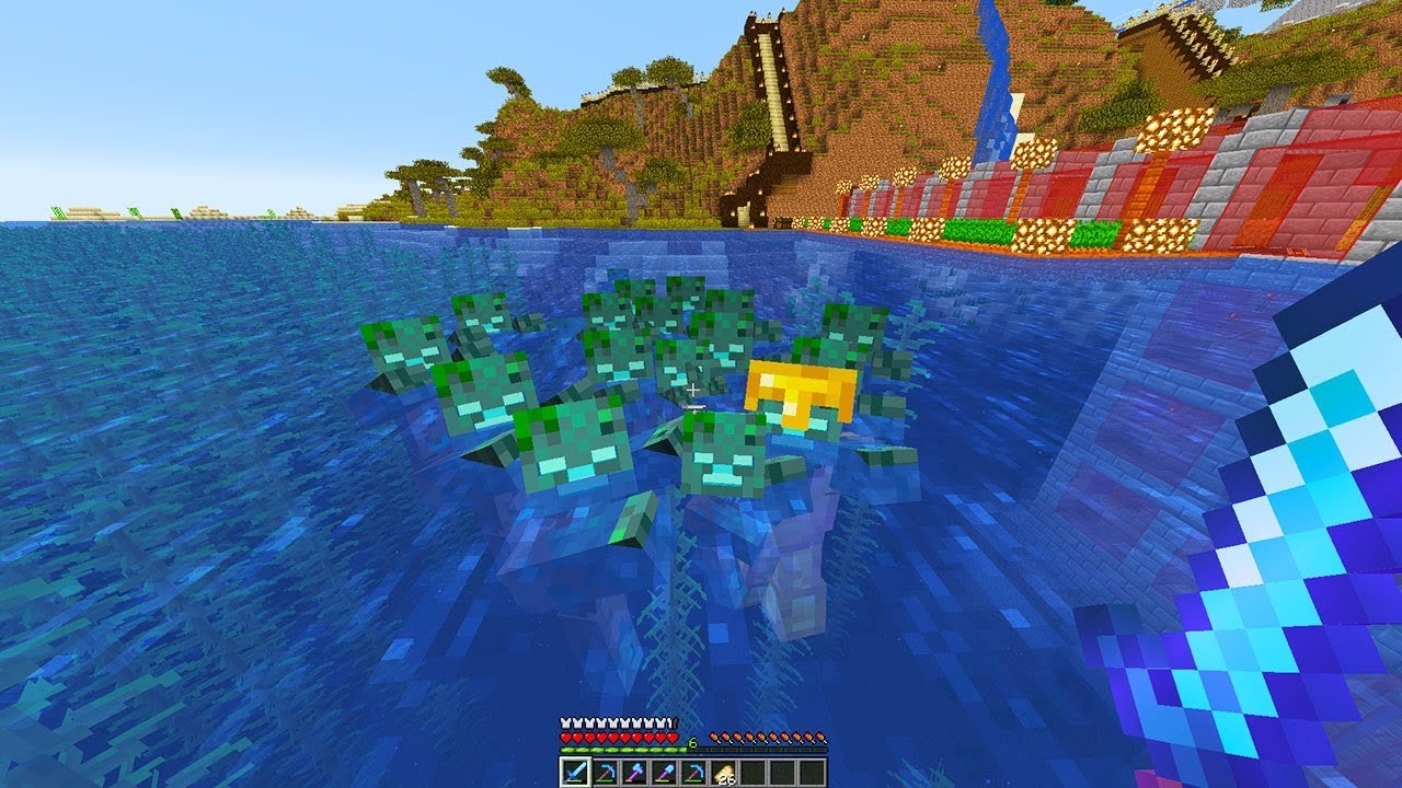 DIT GEBEURT ER ALS JE ZOMBIES LAAT VERDRINKEN IN MINECRAFT!!