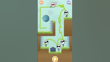 Attack Draw Line | 🤭TOP | LEVEL -  69| ✅🤣#trending #stickman minecraft#viral #gameplay#animation