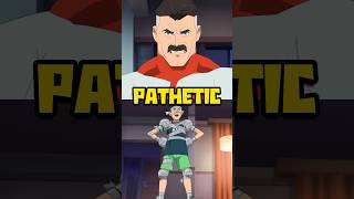 Omni‑Man Nearly Killed Duct Tape Man #invincible #comics #shorts